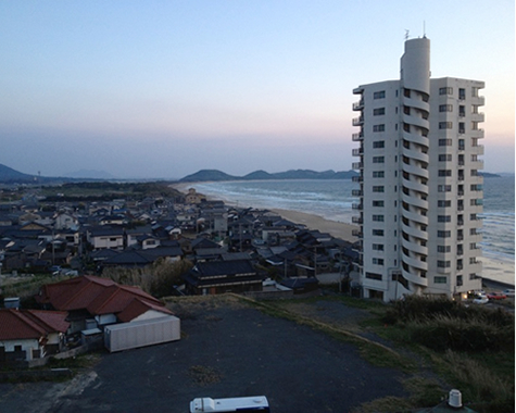 宗像（神湊）からの風景